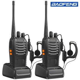 2pcs BAOFENG BF-888S Two Way Radio UHF Portable Walkie Talkies