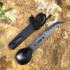 Camping Tableware Set – Portable Stainless Steel Knife, Fork & Spoon Multi-Function Cutlery