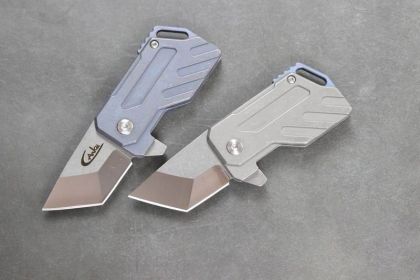 Titanium Mini Pocket Knife Key Chain