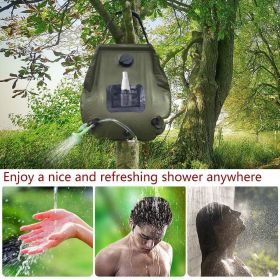 Outdoor Solar Concentrating Bath Bag - Portable 20L Shower Bag