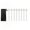 8pcs Ground Nails; Tent Stakes
