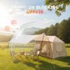 Inflatable Camping Tent with Canopy – 4-Season Glamping Tent (5.72m²)