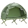 Camping Tent Cot – Single Person Folding Cot Tent Combo with Carry Bag