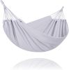 Medium Size Tree Hammock – Brazilian Style Fabric Hammock for Outdoor & Indoor Use