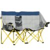 Loveseat Style Camping Chair – Oversized 2-Person Folding Outdoor Chair