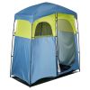 2-Room Camping Shower Tent – Portable Privacy Shelter with Shower Bag