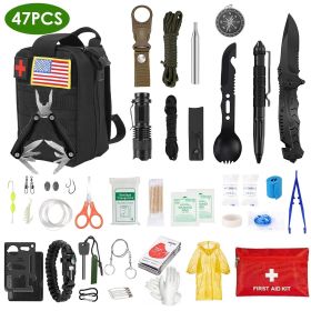 47 Pcs Emergency Survival Kit
