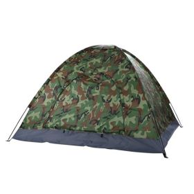 3-4 Person Camping Dome Tent - Camouflage