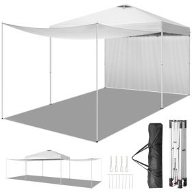 10x10FT pop up Canopy Tent with 2 sidewalls