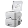 Portable Camping Toilet – Flushable Porta Potty with Carry Bag (5.3 Gal Waste Tank)