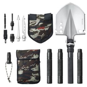 Survival Shovel - 13 in 1 Camping Shovel, Folding Multitool, Portable, Compact