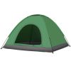 3–4 Person Camping Dome Tent – Army Green