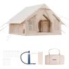 Inflatable Camping Tent – 4–6 Person Easy Setup Blow Up Tent with Hand Pump
