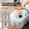 Portable Camping Toilet – Pressurized Flush Porta Potty with Carry Bag