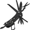 15-in-1 Stainless Steel Multi-tool Pocket Knife with Safety Lock & Nylon Sheath