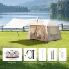 Inflatable Camping Tent with Canopy – 4-Season Glamping Tent (5.72m²)