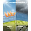 2-Room Camping Shower Tent – Portable Privacy Shelter with Shower Bag