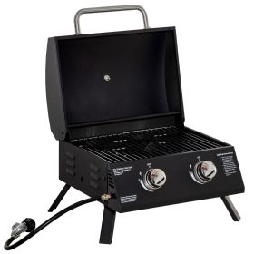 Outsunny 2-Burner Portable Propane Gas Grill