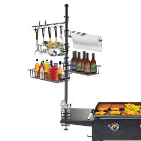 Griddle Caddy With Paper Towel Holder