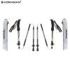 KORAMAN 1 Pair Carbon Fiber Collapsible Hiking Trekking Walking Poles