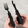 Folding Multi-functional Knife, Fork, and Spoon Set