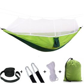 Double Camping Hammock with Mosquito Net