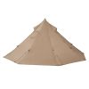 Hot Tent for 2 Persons – Portable 4-Season Teepee Tent with Stove Jack