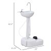Portable Hand Wash Sink – 4.5 Gallon Camping Handwashing Station with Towel Holder & Soap Dispenser