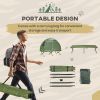 Camping Tent Cot – Single Person Folding Cot Tent Combo with Carry Bag