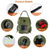 5 Gal Solar Heating Camping Shower Bag with Removable Hose and Shower Head