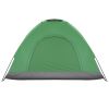 3–4 Person Camping Dome Tent – Army Green