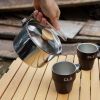 Outdoor multifunctional 304 stainless steel boiling kettle