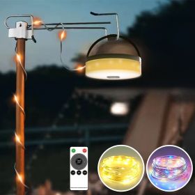 10m/32.8 ft Solar Light Strip For Camping & Outdoor Sports