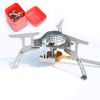 Outdoor Camping Mini Stove - All-in-one With Electronic Ignition