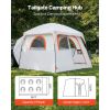 Large SUV Tent for 6 Person – 10 x 9 FT 3-Season Tailgate Camping Tent
