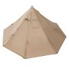 Hot Tent for 2 Persons – Portable 4-Season Teepee Tent with Stove Jack