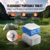 Portable Camping Toilet – Flushable Porta Potty with Carry Bag (5.3 Gal Waste Tank)