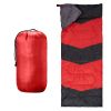 Lightweight Envelope Sleeping Bag – Waterproof Compact Sleeping Bag for Camping & Hiking (Red)