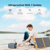 300W Solar Generator - Portable Power Station with 60W 18V Portable Solar Panel