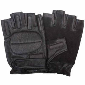 Half Finger Rappelling Glove (Option: BLACK XXL)