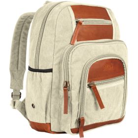 Retro Londoner Commuter Daypack (Option: VINTAGE BROWN)