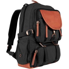 Retro Parisian City Daypack (Option: BLACK)