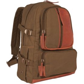 Retro Vintage Airman’s Rucksack (Option: VINTAGE BROWN)