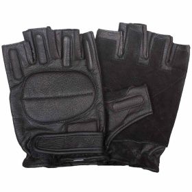 Half Finger Rappelling Glove (Option: BLACK XL)