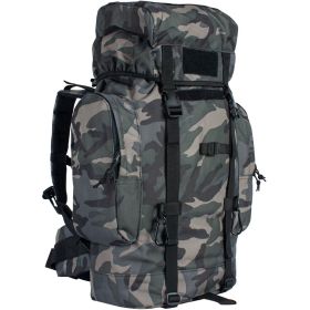 Rio Grande 45 Backpack (Option: MIDNIGHT WOODLAND CAMO)