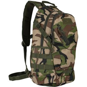 Scout Tactical Day Pack (Option: MIDNIGHT WOODLAND CAMO)