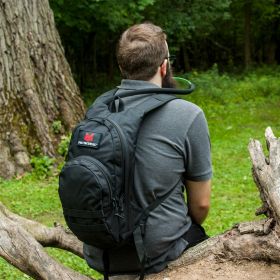 Compact Modular Hydration Backpack (Option: WOODLAND CAMO)