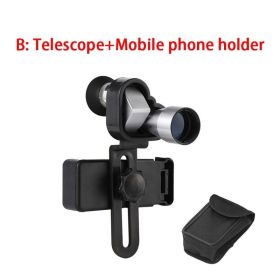 8x20 HD Night Vision Mini Pocket Zoom Monocular Outdoor Telescope (Color: B)