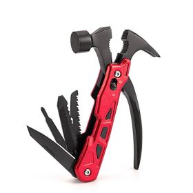 Multi-Function Camping Hammer (Color: Red)
