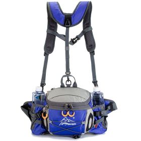 Sports Fanny Pack with Large Capacity (Capacity: 10L, Color: Sky Blue)